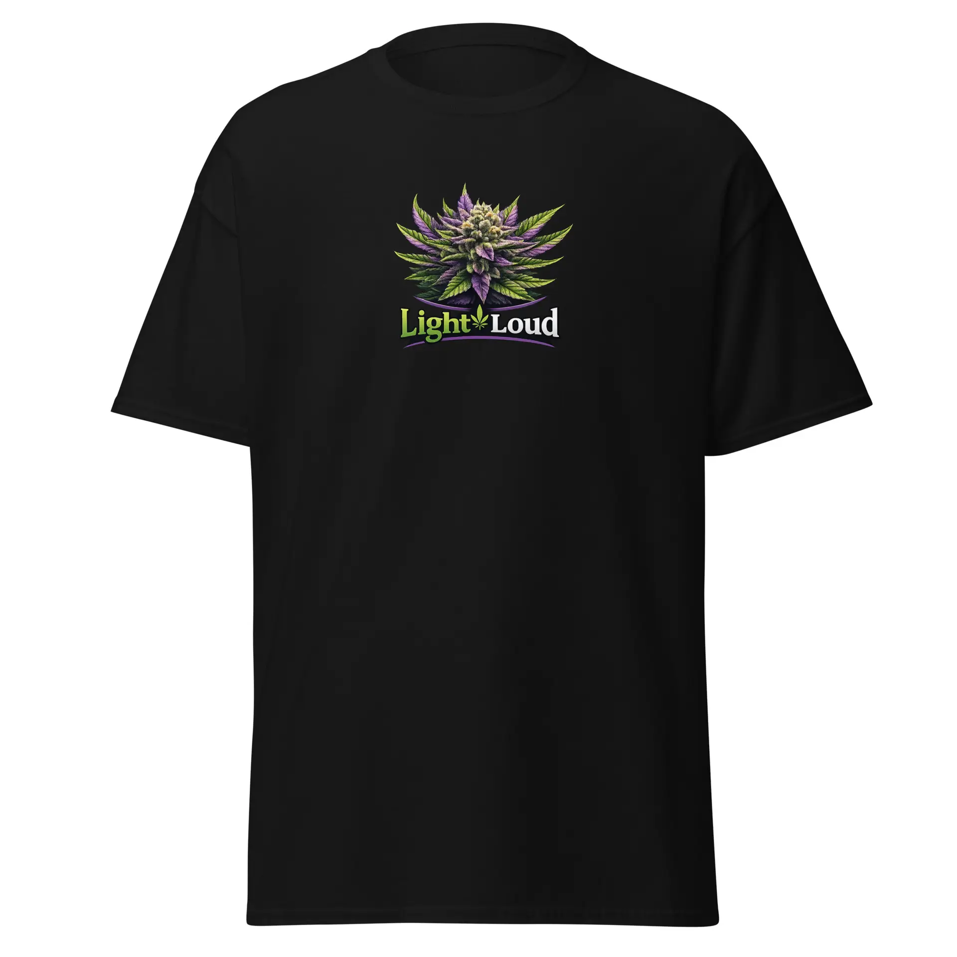Light Loud Blk Short Sleeve T-Shirt